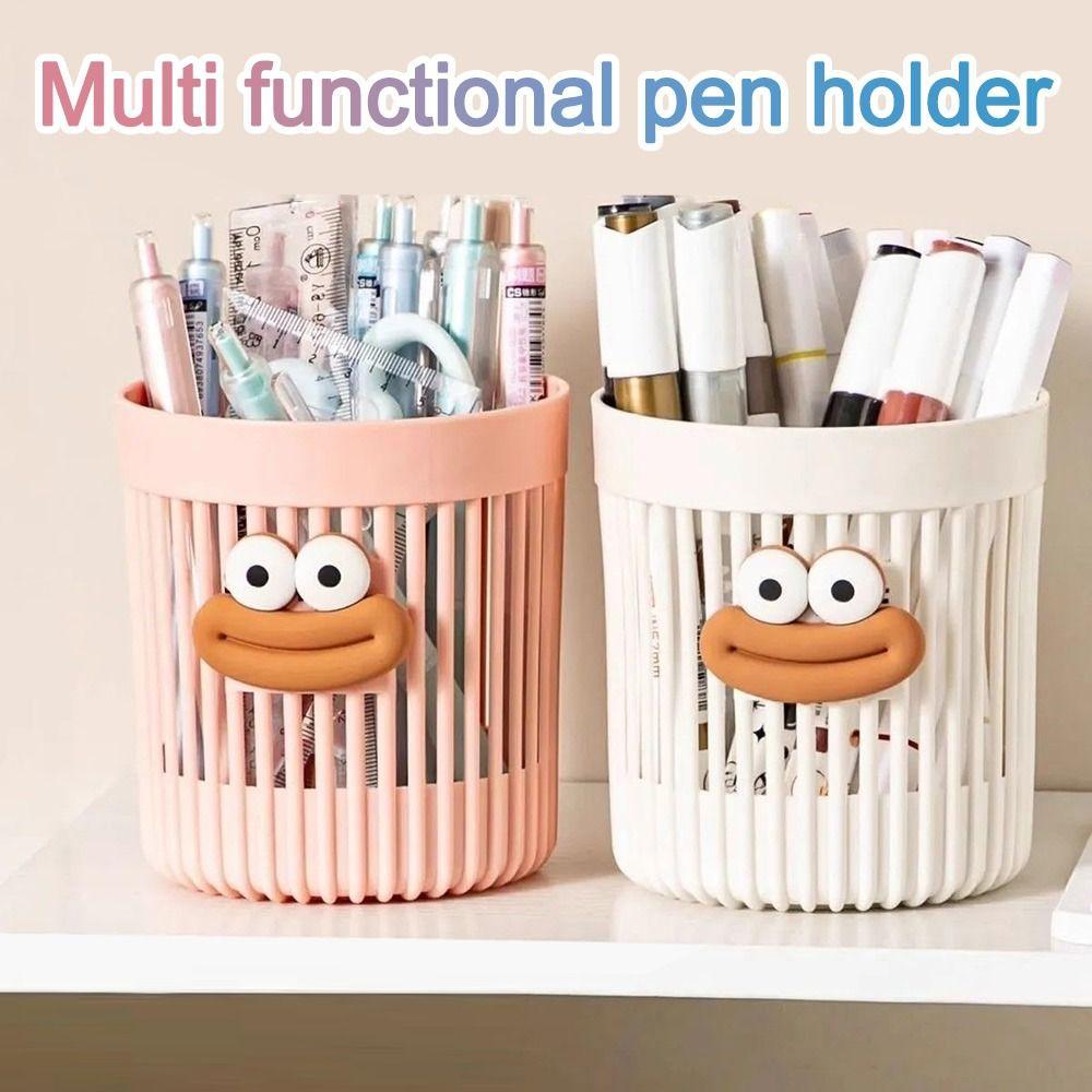 DIY Pencil Holder Big Mouth Desktop Storage Buckets Cute Pencil Case  Students Stationery