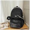 New Japanese Ins Wind Backpack Splash Proof Sweet Leisure Bag Travel Light and Large Capacity Female Backpack.