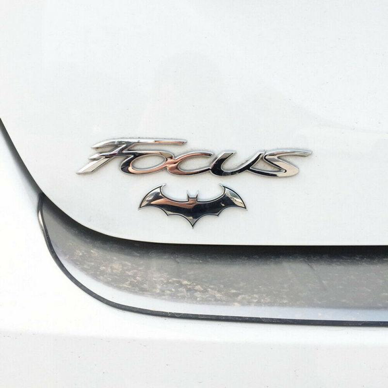 3d Car Decals Metal Bat Auto Logo Car Style Metal Bat Badge Emblem Tail Decal Car Accessories