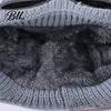 Toddler Cold Weather Windproof Hat 1 Set Knit Neck Warmer for Kids, Winter Earflap with Goggles, Soft Elastic Outdoor Play Fleece Lined Aviator