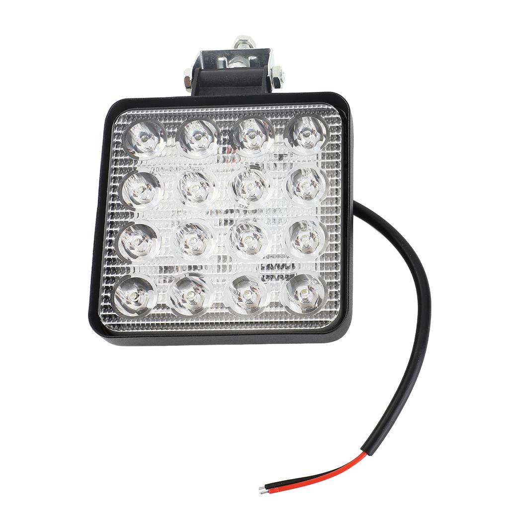 LED Light Pod 4 Inch Square 48W 3000LM 6500K Super Bright IP67 Water Proof LED Spot Light DC930V