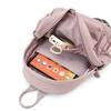 Women's Small Nylon Backpack Lightweight Waterproof Daypack with Front Pocket for Travel Daily Use