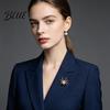 Decorative Coat Brooch Spider Pin for Women Men, Faux Crystal Gothic Alloy Insect Badge Brooch, Halloween Punk Vampire Costume Accessories Cosplay