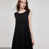 ELLE Fashion Slim Fit Versatile Sleeveless Dress Women Dress Black EL51528