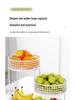 Luxury Multi-Layer Fruit and Snack Display Basket for Living Room Coffee Table