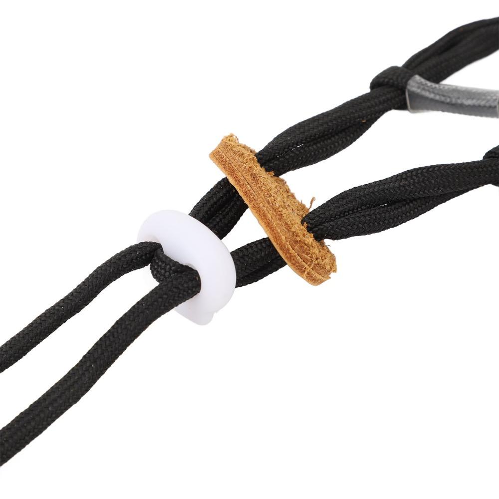 Adjustable Fingersling Archery Bow Rope Hand Guard Polyester Finger Sling  for Competition Shooting