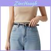 Genuine Leather Womens Belt With Alloy Buckle For Casual And Office Wear