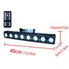 ABUO-2X 8 LED RGBW 4IN1 DMX Wall Wash Lamp DJ Disco Party Par Stage Light Effect For Dance Bar Holiday Decorate(EU Plug)