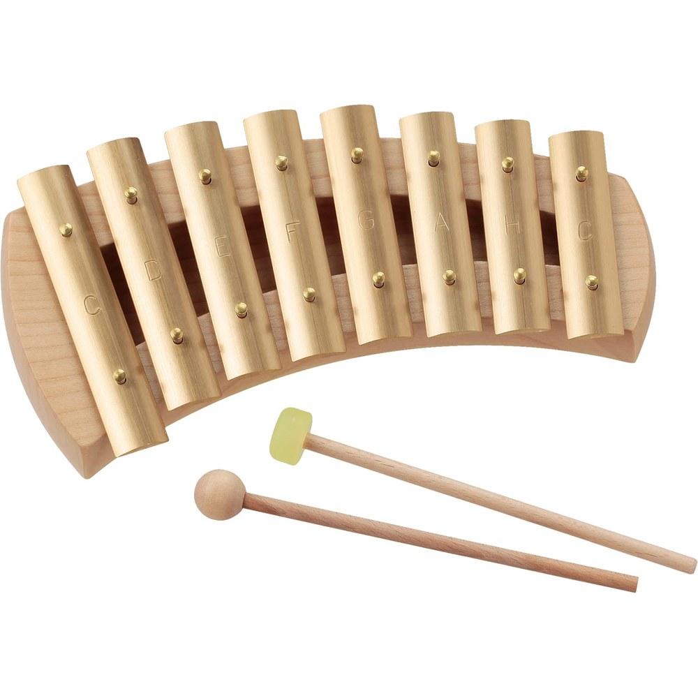 Auris Glockenspiel Brass Musical Instrument Diatonic 8 Notes