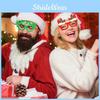 Decoration Christmas Santa Claus Snowman Glasses Adult Child Xmas Props Party