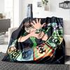 Powerful Magic Cards Flannel Blanket Super Soft Warm Cozy Blanket For Sofa Bed Office Travel Allseason Home Decor Gift
