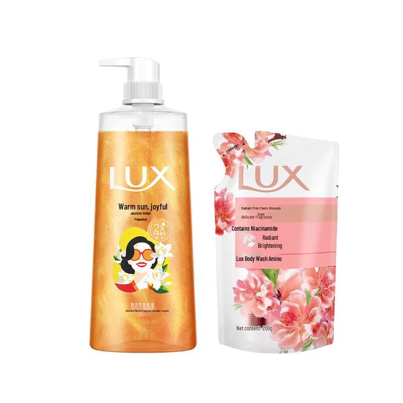 LUX Mood Fragrance Shower Gel Jasmine Amber