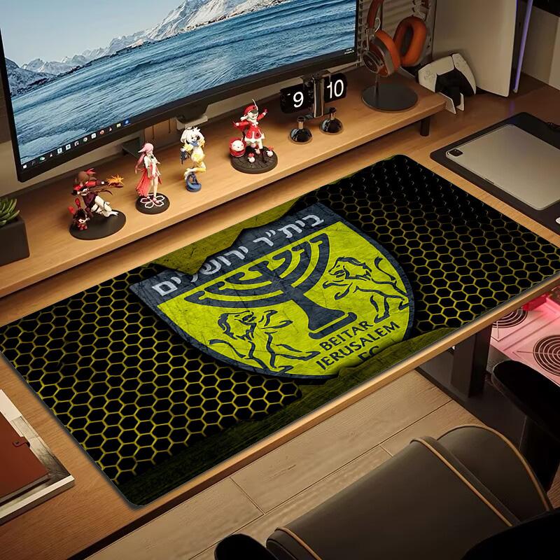 Beitar Jerusalem Print  Cushion Non-slip Laptop Tablet Big Mousepad XXL Mat Mini PC Playmat With Lock Edge