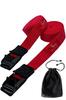 JMARS Cargo 3m and Tensile Strength Tested by a Japanese Evaluation Set of 2 Tie-Down Straps, 6m, "Scratch-Resistant Model," Institute, (3m, Red)
