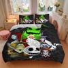 3Pcs Halloween Character Collage Bedding Sets For All Sizes New 3D Printed Bed Cover Comforter Duvet Cover Pillowcase Bedroom Decoration