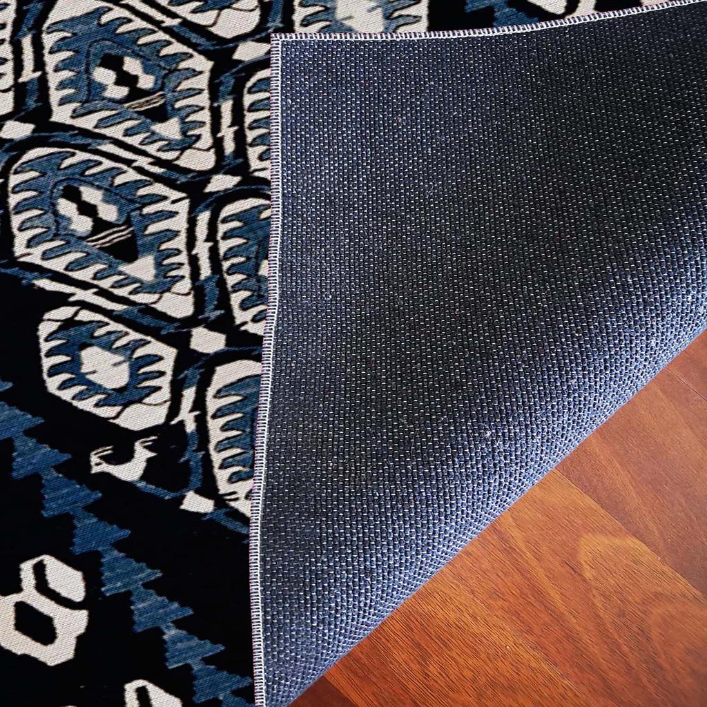 Decorative Special Design Oriental Rug Modern Patterned Non-Slip Base Washable