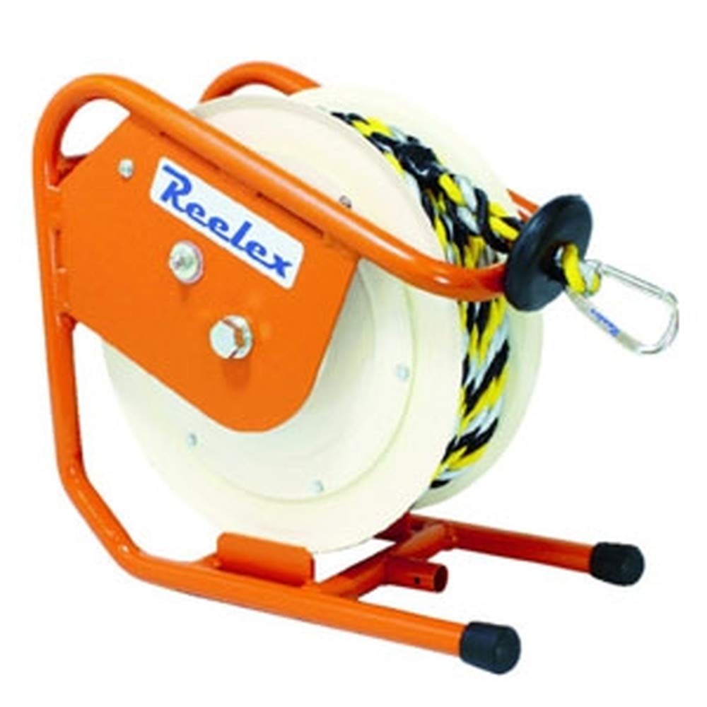 

Reelex Barrier Reel Rope Type Reflective Outer Diameter x Rope, 12.0mm 10m, BRR-1210HL