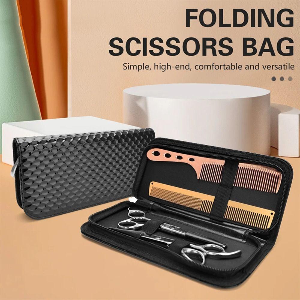 Professionelle Aufbewahrungstasche für Haarklammern Universaletui für Haustierscheren Friseurscheren-Tasche Salon