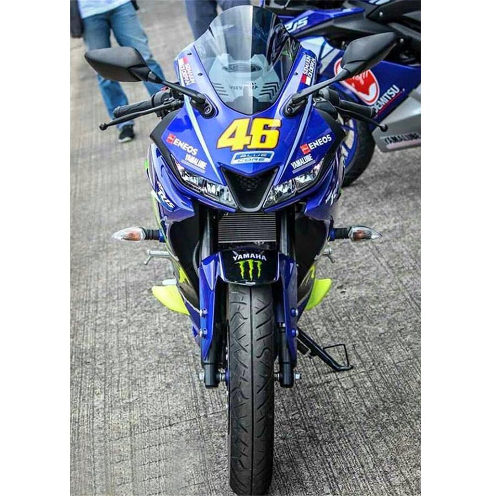 Motorcycle Sport Racing Windshield WindScreen Deflector Visor Viser For YZF R15 V3.0 2019 2020 2021 YZF-R15 V3 YZF R125 YZF-R125