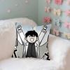 Kim Dokja ORV Case Plush Fabric Soft Pillowcase Double Sided Print Cushion Cover Household Gifts