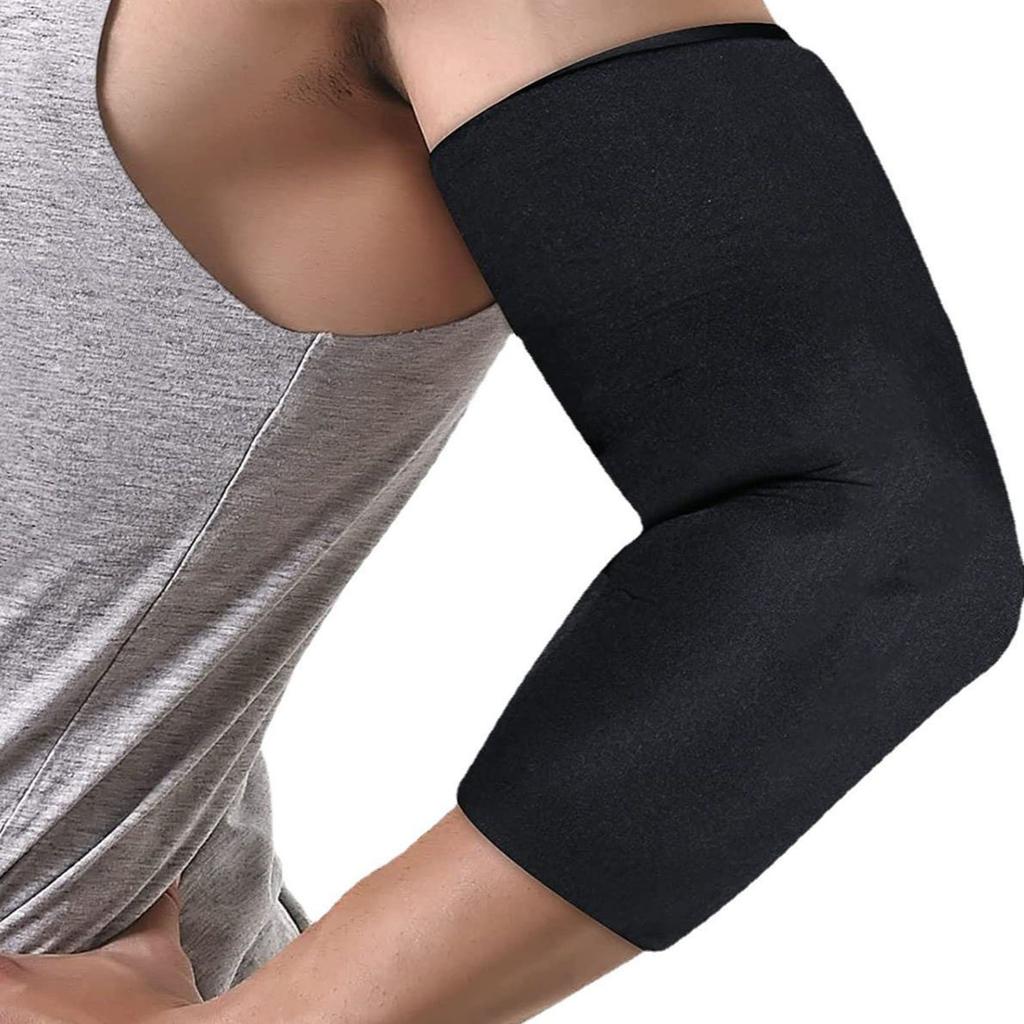 Elbow Gel Sleeve Cold and Hot Compression Elastic Fit Elbow Ice Pack for Sports Work