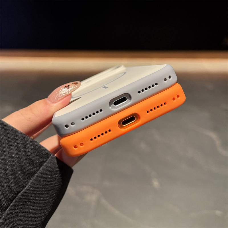 Official Matte Magnetic Hard Case for For Iphone 17 Air 16 14 1 Plus 13 12  Pro Max Phone For  Wireless Charging Armor Cover