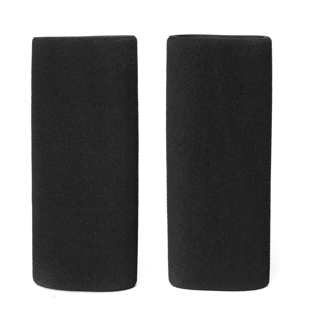 Motorcycle Handle Cover Slip On Foam Anti Vibration Soft Comfort Handlebar Grip Cover Bike Parts Grips Cover Motor Supplies 2PCS