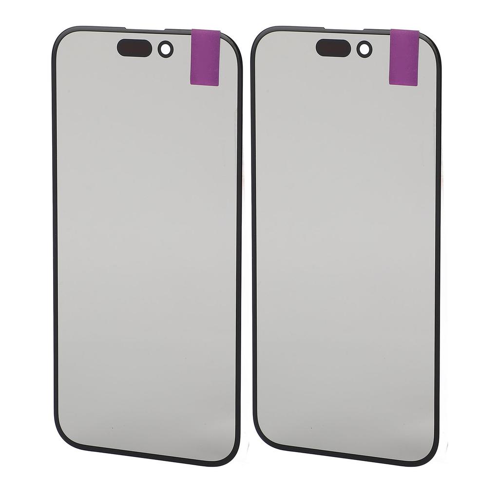 2 STÜCK Handy-Bildschirmglas Vorne Äußeres Linsenglas Bildschirmaustausch mit Reparaturset für IOS 15 Pro