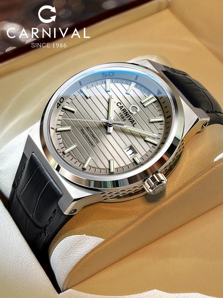 IW Japan Miyota Movement Sport Men Watch Grey Automatic Mechanical Watches Top Brand Luxury Waterproof Luminous Date