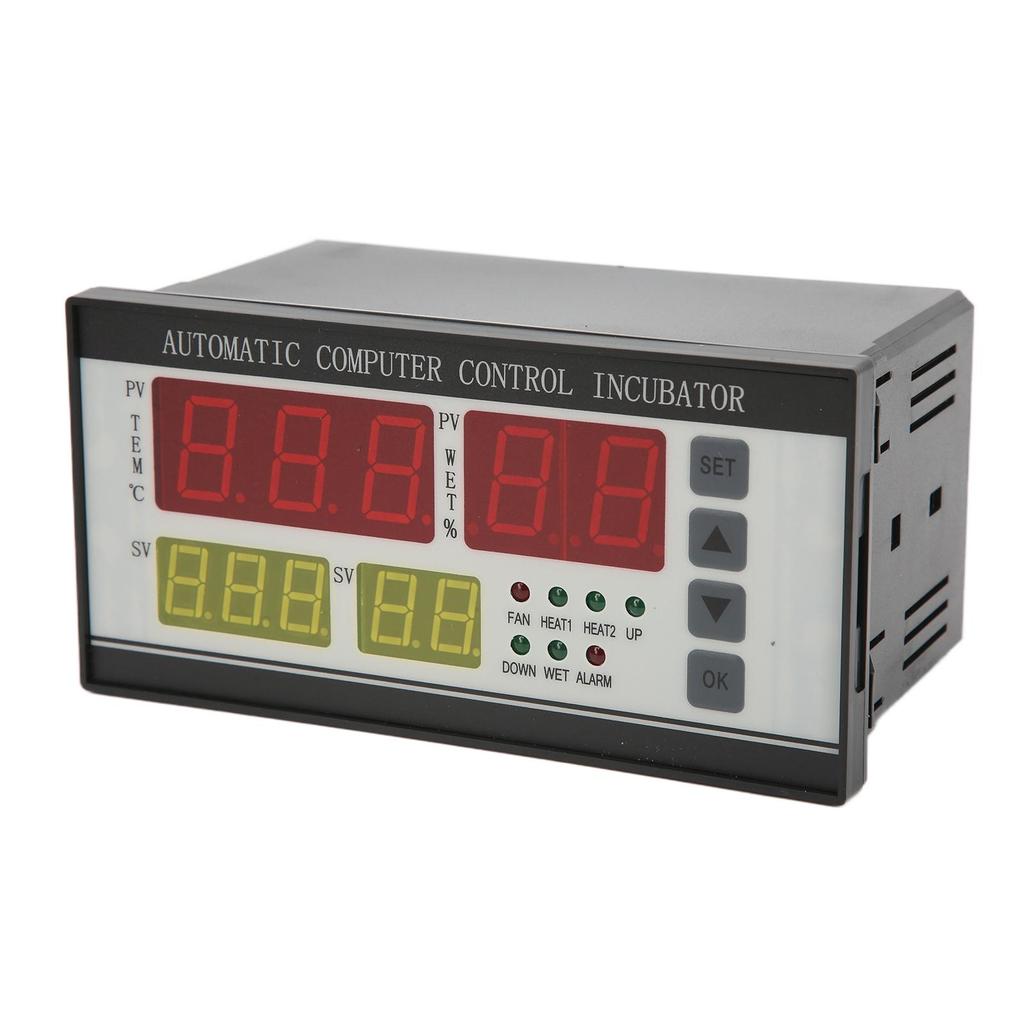 Egg Incubator Controller Thermostat Automatic Temperature Humidity Sensor Controller for Incubators