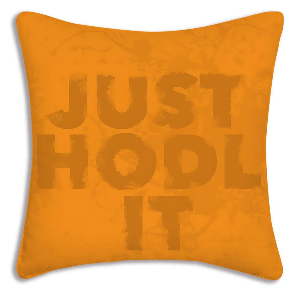 Cool Popular B-BitcoinS Pillow Covers Cartoon Sofa Decorative Home Double-sided Printing Short Plush Cute Cushion Cover