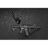 New Hip Hop New Necklace Pendant Trendy Men's Scripture Round Copper Coin Rope Tide Cross