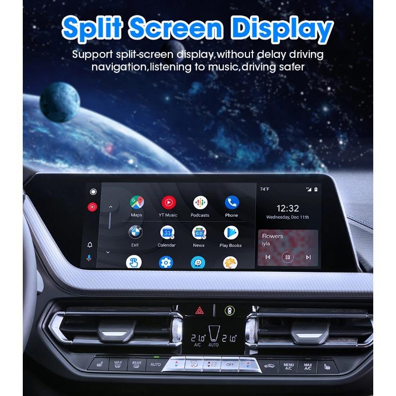 Hot 2in1 Android 12 System Wireless CarPlay Box Android Auto Adapt For Wired CarPlay Display To Wireless Smart Box OEM Upgrade