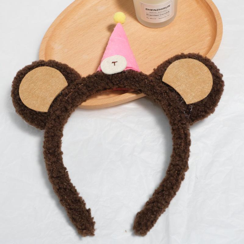 Adorable 2024 Cartoon Hair Tie & Plush Headband Set for Women - Cute Hair Accessories & Gift
