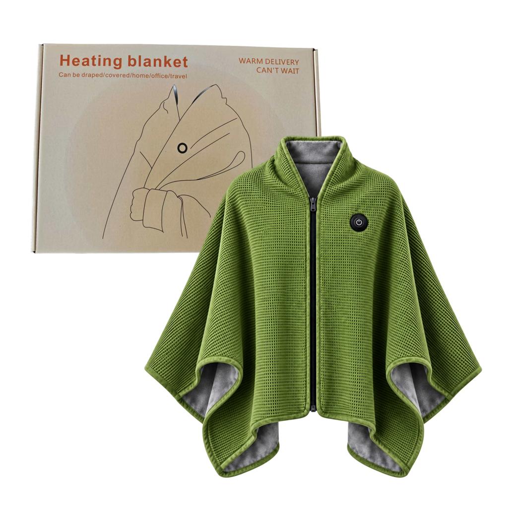 Heated Blanket for Car, Outdoor and Use with Gift Box, Cozy Throw Blanket
