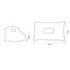 Portable Outdoor Non-Leakage Flocking Inflation Pillow Travel Camping Cushion
