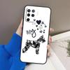 Copertura Artistica per Cucciolo di Schnauzer per OPPO A15 A16 A3S A5S A52 A72 A94 A74 A54 A83 A91 A93 A31 A5 A9 2020 A53 S