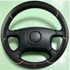 For Suzuki Vitara 1994-2004 Hand-stitched Fully Covered black napa Leather Car Steering Wheel Cover Car Interior