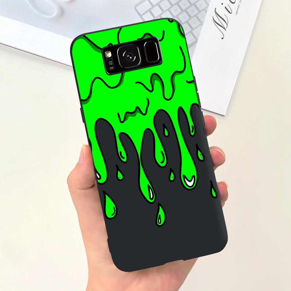 For Samsung Galaxy S8+ 6.2" Case Space Planet Cute Cat Soft Silicone Cover For Samsung S8+ S8 Plus S8 Bumper Phone Case Fundas
