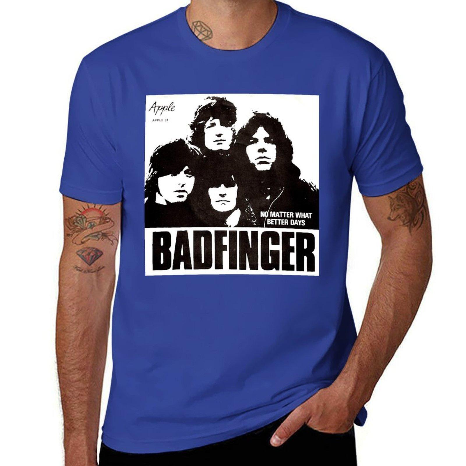 

No Matter What, Power Pop, Classic Rock, 1970, Classic Alternative, Badfinger, T-Shirt cute tops mens cotton t shirts M