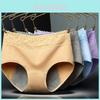 Comfortable Cotton Women's Period Underwear With Sexy Lace And Breathable Leakproof Features