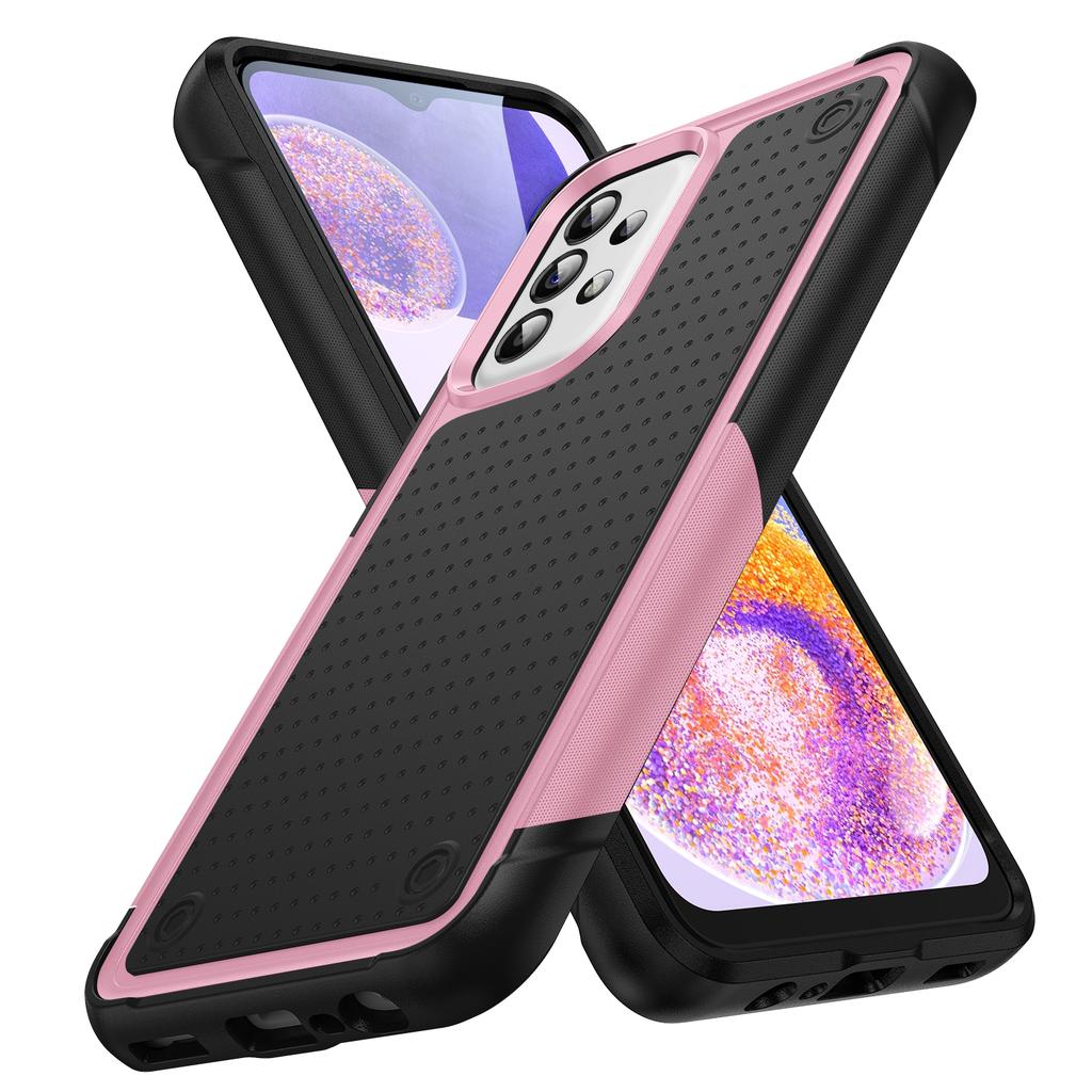 Heavy Duty Armor Shockproof Phone Case For Samsung Galaxy A13 A23 A33 A53 A73 A32 A52 5G Soft TPU Frame Hard Plastic Back Cover