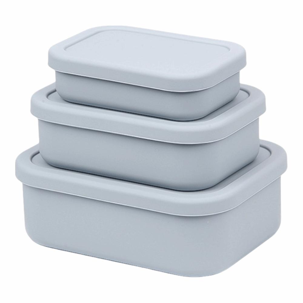 With Lid Microwave Oven Lunch Box 300/700/1300/2100ML Food Storage Container  Dishwasher Safe