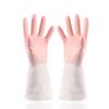 3 Pairs of Cleaning Gloves, Household Cleaning Dishwashing Gloves, Kitchen Dishwashing Gloves, Rubber Thin, Durable, Waterproof, Plastic Thick