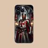 Tempelritter Handyhülle für iPhone 17 16 15 14 13 12 11 X XR XS 8 7 Air Pro Max Plus Mini Buntes Cover Luxus Schön