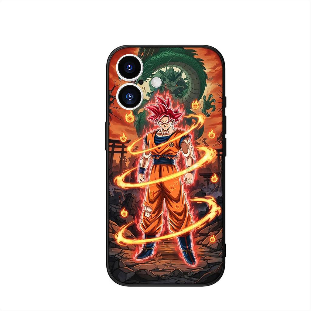 Phone Cover for Xiaomi Redmi Note 14 12 13 ProPlus A3 Pro Plus 12C 13C 14C 5G Case Dragon Gokus Ball Android 18 Casing