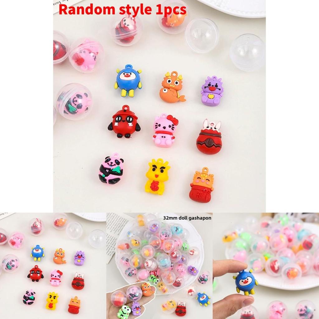 Kids Animal Minifigures With 32mm Transparent Toys For Collectors And Kids Play