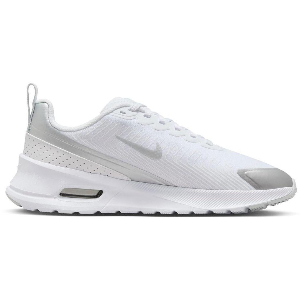 Nike Air Max Nuaxis W Size HF1233-101, White/Pure Platinum/Metallic Silver/White, 25.5cm