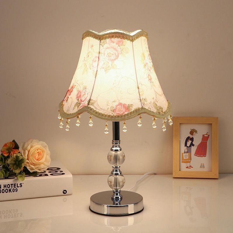 Klassische Vintage-Tischlampen für Schlafzimmer, Nachttischlampen, moderne europäische Kristall-Schreibtischlampen für Wohnzimmer, Lichter E27, EU, UK, US-Stecker