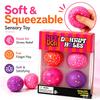 Squishy New 4 In 1 Needoh Chocolate Ball Squeeze Toy High Appearance Level Stress Relief Fun Squishy Toy For Kids And Adults